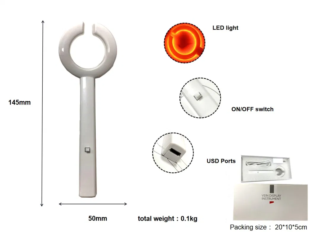 Hot Product Infrared Vein Detector Instrument Handheld Vein Viewer Portable Vein Finder